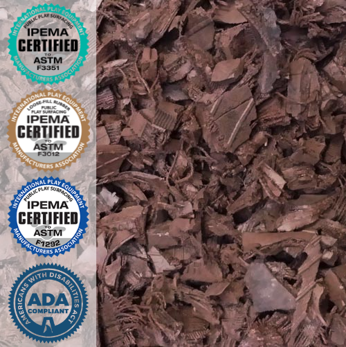 KinderMulch Playground Rubber Mulch in Chicagoland Illinois
